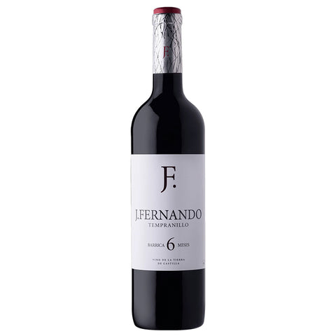 Bodegas J. Fernando Tempranillo Barrica 6 meses 2023 75CL 135 Vol.